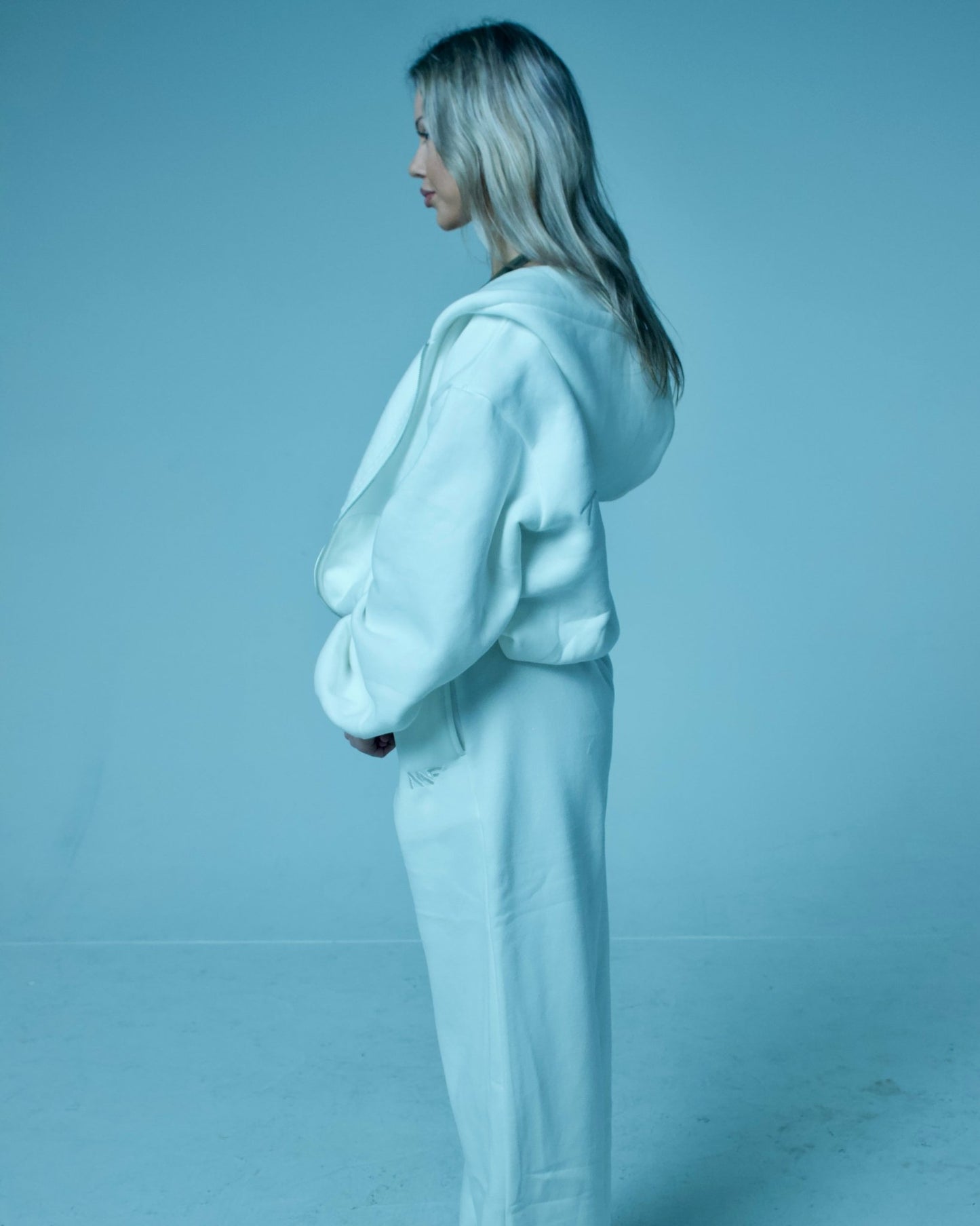 Lounge Zip Jacket - White